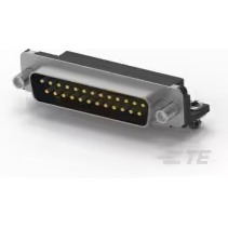 TE Connectivity-5747842-5 Steckverbinder, D-Sub Conn D-Sub PIN 25 POS 1.38mm Solder RA Thru-Hole 25 Terminal 1 Port Tray