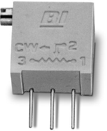 IRC-68WFR20KTR Resistor, capacitores variables, potenciómetres y reostates Res Cermet Trimmer 20K Ohm 10% 0.5W(1/2W) 20(Elec)Turn 2.29mm (9.53 X 6.22 X 11.05mm) Pin Thru-Hole T/R