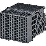 Molex-0769901010 Connector Backplane Conn Daughter Card RCP 150 POS 1.9mm Press Fit RA Thru-Hole Impact™ Tray