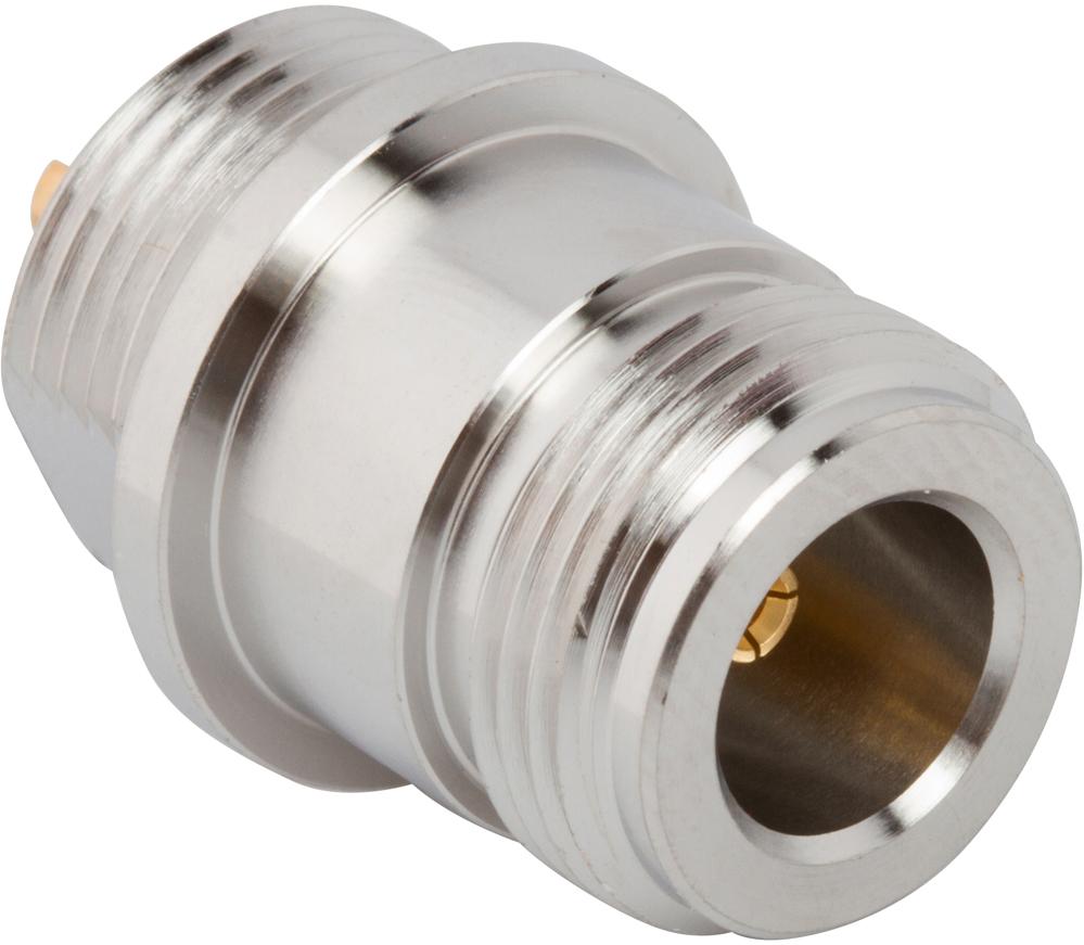 Amphenol RF-172255 RF-Steckverbinder Conn Type N 0Hz to 11GHz 50Ohm Solder Cup ST Panel Mount RCP Gold