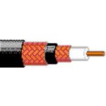 Belden-1856B B591000 Kabel, Koaxial Coaxial Cable Braid Polyethylene 20AWG 5.48mm 300VAC Black 305m Reel