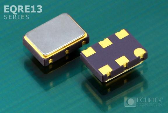 Ecliptek-EQRE13A2J-100.000M Oscillateur cristal SMD Oscillator XO 100MHz ±100ppm LVDS 55% 3.3V 6-Pin CSMD Bulk