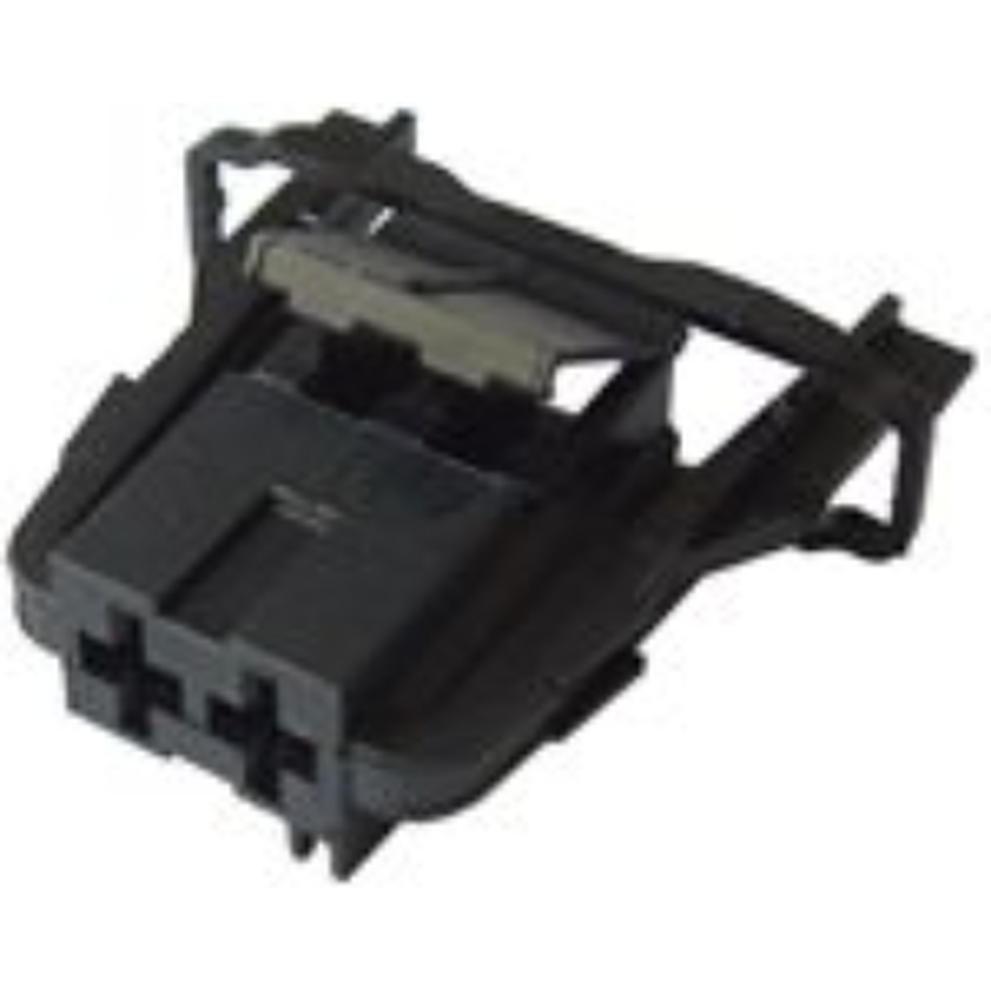 Delphi-13581709 Einzeladersteckverbinder, Gehäuse Conn Housing F 2 POS Crimp ST Cable Mount Black