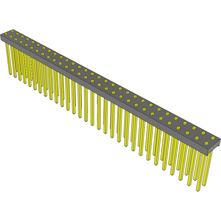 Samtec-MTMM-130-08-G-D-020 Steckverbinderleisten und Leiterplattenbuchsen Conn Unshrouded Header HDR 60 POS 2mm Solder ST Top Entry Thru-Hole Bulk