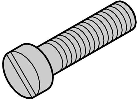 Schroff GmbH-21100624 null Cheese Head Screw
