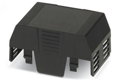 PHOENIX CONTACT-2201766 null Component Housing, Without Connection Opening, Upper Part, Color Black, Width 45 mm, Acrylonitrile Butadiene Styrene
