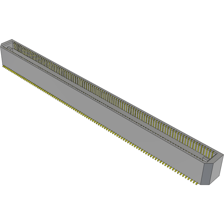 Samtec-BTE-100-02-L-D-A Steckverbinderleisten und Leiterplattenbuchsen Conn Micro Terminal HDR 200 POS 0.8mm Solder ST Top Entry SMD Tray