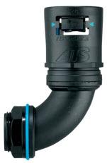 Thomas & Betts-AT54/200/C90/BLB Kabelzubehör Cable Accessories Conduit Fitting Polyamide 6/6 Black/Blue
