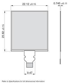 Sharp-LS010B7DH04 TFT-Module Memory LCD Module
