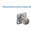 Bulgin Components PLC-RFSMAA4PAAC Conector RF SMA Series Socket 4 Hole Flange