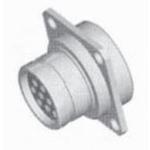 Conn Circular PIN 12 POS Solder ST Flange Mount 12 Terminal 1 Port