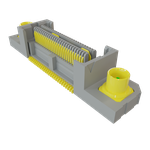 Conn Micro High Speed Socket Strip SKT 2Coaxial/52Signal POS 0.635mm Solder ST SMD/Thru-Hole Tray