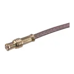 Conn MCX 0Hz to 6GHz 50Ohm Crimp ST Cable Mount PL Gold Over Nickel Phosphorus/Gold Single
