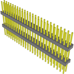 Conn Board Stacker HDR 50 POS 2.54mm Solder ST Top Entry Thru-Hole Bulk