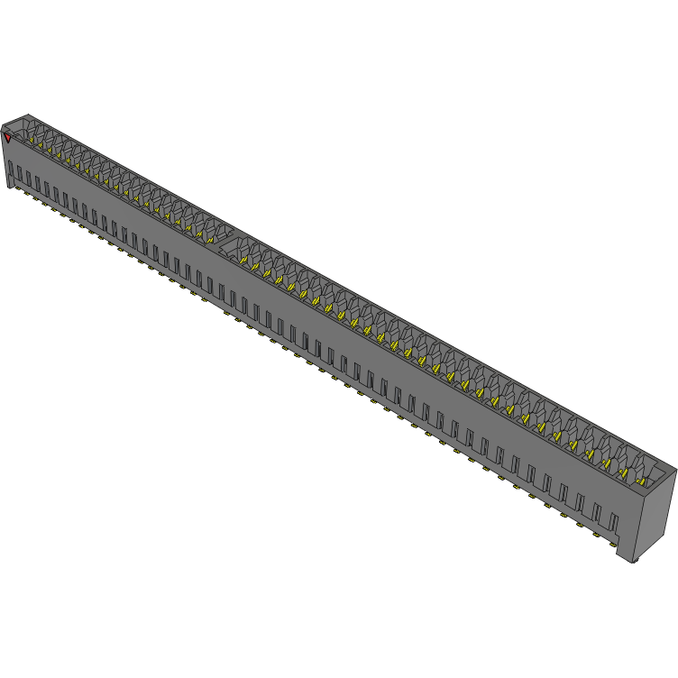 Samtec-MEC2-50-01-L-DV Steckverbinder, Kartenrand Conn Card Edge F 100 POS 2mm Solder ST SMD Tube