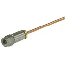 HUBER+SUHNER-11_PC35-50-3-4/199_UE Connector RF Conn PC3.5 0Hz to 26.5GHz 50Ohm Solder ST Cable Mount M Gold Over Nickel Single