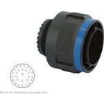 Conn Circular PIN 28 POS Crimp ST Cable Mount 28 Terminal 1 Port