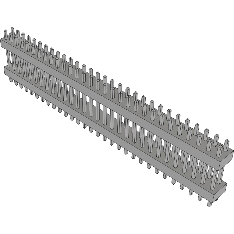 Samtec-TW-30-04-T-D-375-090 Piastre connettori e prese PCB Conn Board Stacker HDR 60 POS 2mm Solder ST Top Entry Thru-Hole Bulk