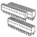 Amphenol Communications Solutions-71991-310HLF Cabezales del conector y receptáculos PCB Conn Socket Strip RCP 20 POS 2.54mm Solder ST Thru-Hole Tube