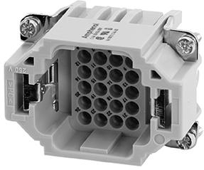 Amphenol-C146 10A024 000 9 Steckverbinder, rechteckig Conn Rectangular M 24Signal/1Ground POS Crimp ST Panel Mount