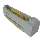 Conn Shrouded Header (4 Sides) HDR 40 POS 0.8mm Solder ST Top Entry SMD Tray