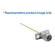 Bulgin Components PLC-RF292A2JDFDP RF-Steckverbinder 2.92mm Series Pin With Extended, 2 Hole Flange