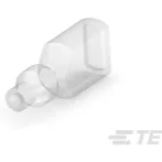 TE Connectivity-170823-3 Connector Accessories Conn Accessories, Insulation Sleeve Soft Vinyl Chloride Clear Loose Piece