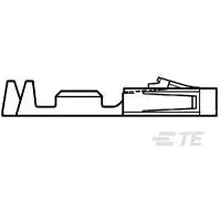 TE Connectivity-5-104481-6 Steckverbinder, Kontakt Contact SKT Crimp ST Cable Mount 28-32AWG Loose