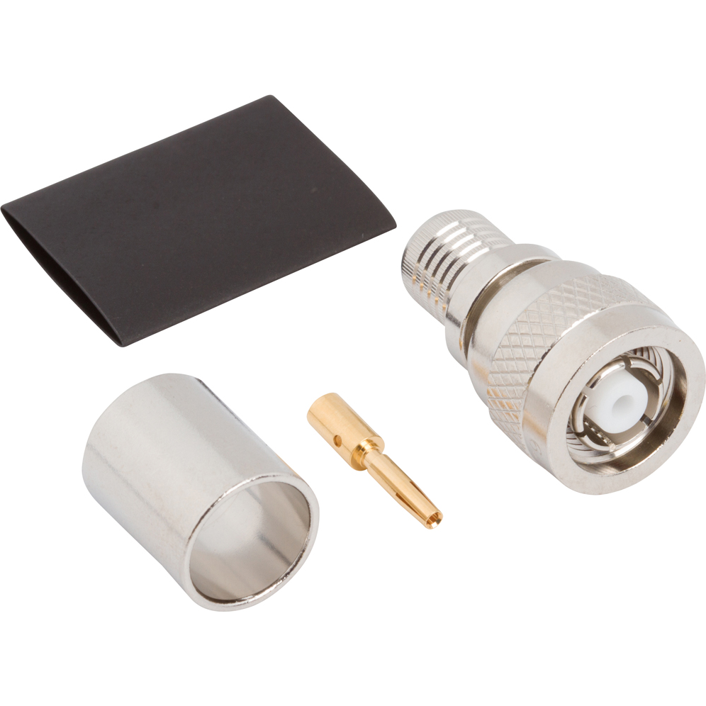 Amphenol RF-031-5679 Conector RF Conn TNC 0Hz to 11GHz 50Ohm Crimp ST Cable Mount PL Gold
