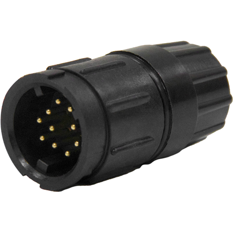 Conxall-W5280-10PG-321 Steckverbinder, rund Conn Circular PIN 10 POS Crimp ST Cable Mount 10 Terminal 1 Port Bulk