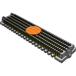 High-Speed High-Density Open-Pin-Field Array Terminal