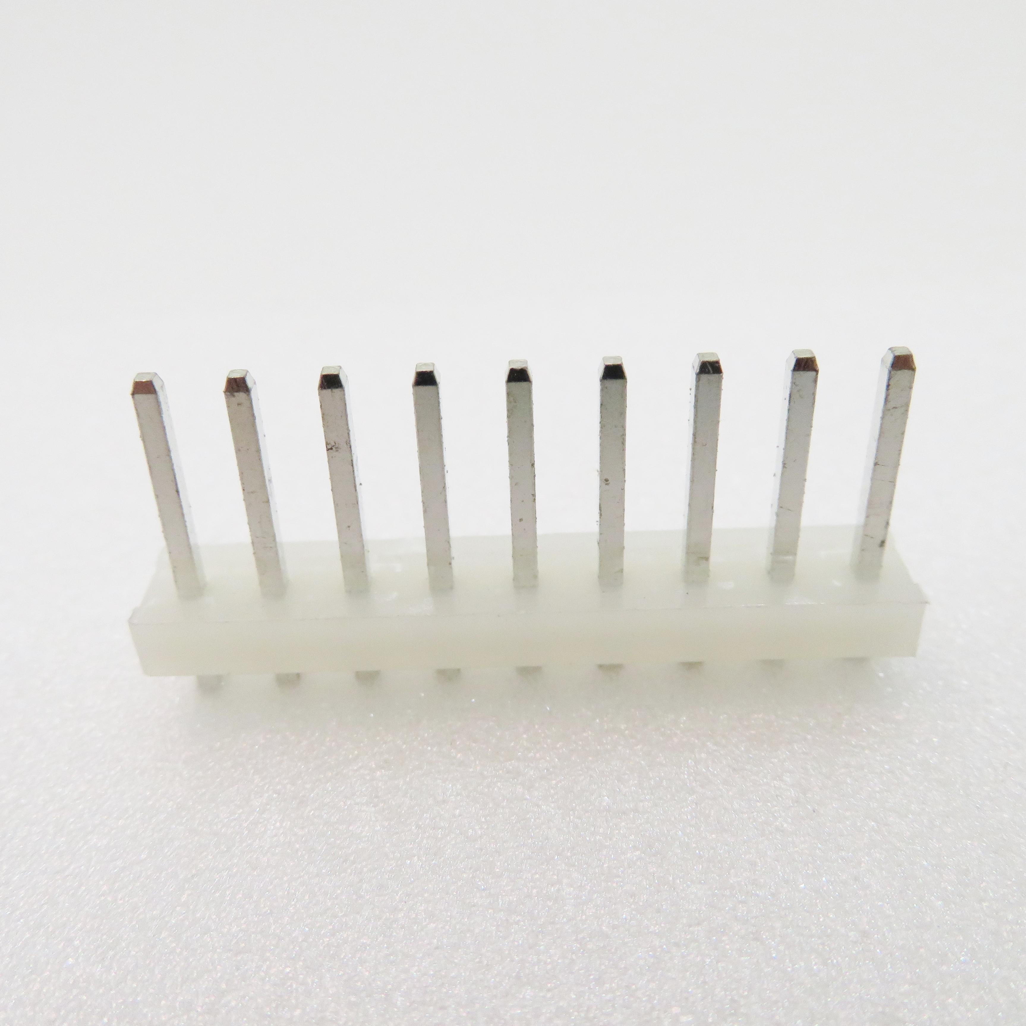 ADAM TECH-LHB-09-SA2 连接器插头及 PCB 插座 Conn Unshrouded Header HDR 9 POS 3.96mm Solder ST Thru-Hole