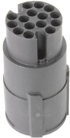 HARTING-21175050000 Steckverbinder, rund M17 Insert,crimp,17-pole,male