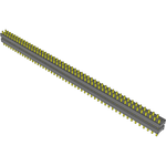 Conn Board Stacker HDR 100 POS 2.54mm Solder ST Top Entry Thru-Hole Bulk