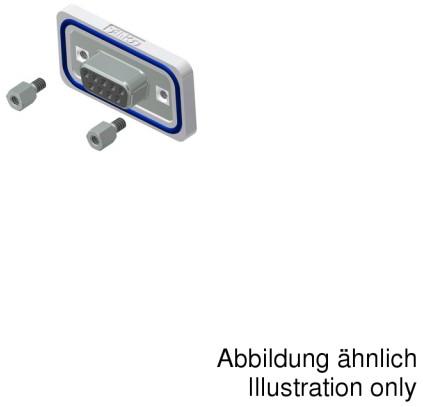 CONEC-6STF09SAM03B30X Steckverbinder, D-Sub D-Subminiature Connectors