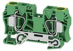 Weidmuller-1745250000 Steckverbinder, Klemmenblöcke Conn Ground Terminal Block 2 POS Tension Clamp T DIN Rail