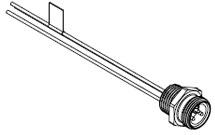 Molex-1300130193 null Cable Assembly Circular UL 1061 0.305m 18AWG Circular 3 POS M Mini-Change