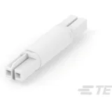 TE Connectivity-2213142-3 连接器插头及 PCB 插座 Conn Wire to Wire Adapter M/M 2/2 POS ST Bag