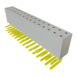 Conn Socket Strip SKT 30 POS 2.54mm Solder RA Side Entry Thru-Hole Layer