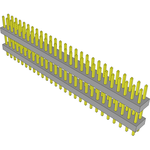 Conn Board Stacker HDR 54 POS 2mm Solder ST Top Entry Thru-Hole Bulk