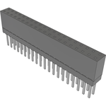 Conn Elevated Socket SKT 40 POS 2.54mm Solder ST Top Entry Thru-Hole Tube
