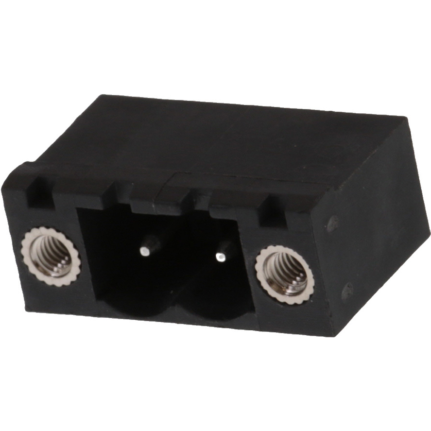 Molex-39526-0002 Cabezales del conector y receptáculos PCB Conn Shrouded Header (4 Sides) HDR 2 POS 5mm Solder RA Side Entry Thru-Hole Eurostyle