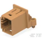 TE Connectivity-953440-3 Steckverbinderleisten und Leiterplattenbuchsen Conn Shrouded Header (4 Sides) HDR 6 POS 2.54mm Solder RA Thru-Hole Tray