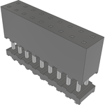 Conn Elevated Socket SKT 18 POS 2mm Solder ST Top Entry Thru-Hole Layer