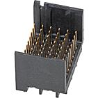 Molex-0761651308 背板连接器 Conn Backplane HDR 54 POS 1.9mm Press Fit ST Thru-Hole Impact™ Tray