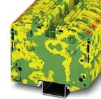 PHOENIX CONTACT-PTPOWER 35-PE Steckverbinder, Klemmenblöcke Conn Ground Modular Terminal Block 2 POS Push-In Spring T DIN Rail