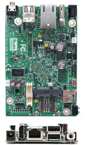 BCM Advanced Research-AR6MXCS Schede madri e computer a scheda singola Motherboard, 1GHz Freescale CPU 1GB DDR3 1000Mbps