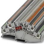 PHOENIX CONTACT-3210406 Steckverbinder, Klemmenblöcke Conn Disconnect Terminal Block 4 POS Push-In Spring T DIN Rail 16A