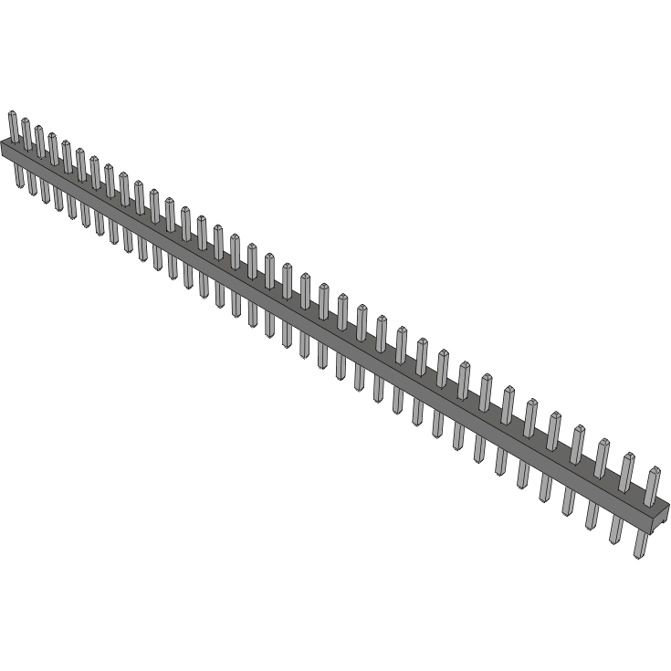 Samtec-TMM-136-01-T-S Steckverbinderleisten und Leiterplattenbuchsen Conn Unshrouded Header HDR 36 POS 2mm Solder ST Top Entry Thru-Hole Bulk