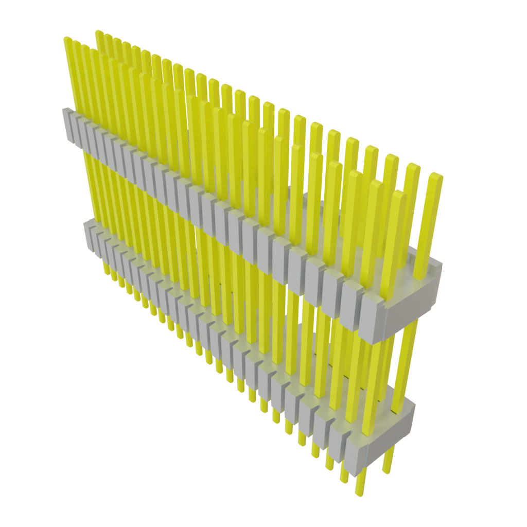 Samtec-DWM-25-60-G-D-500 连接器插头及 PCB 插座 Conn Board Stacker HDR 50 POS 1.27mm Solder ST Thru-Hole Tube